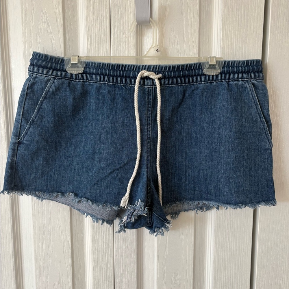 Aerie Pull-On Denim Shorts